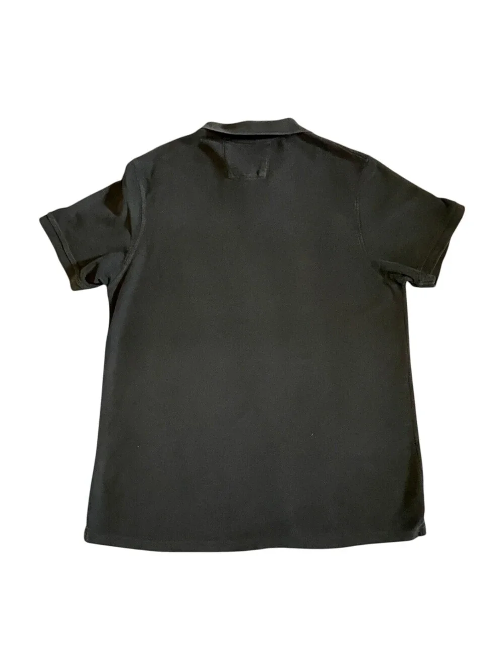 Banana Republic Mens Polo Shirt SS 2XL Black 100% Cotton